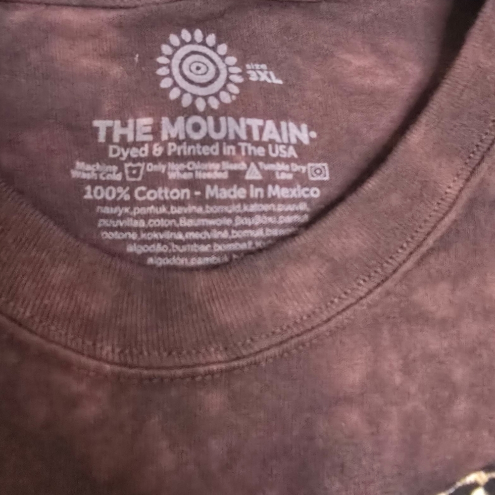 The Mountain Shirt Leopard Animal Print Central Florida Zoo Y2k 3XL - Picture 8 of 8